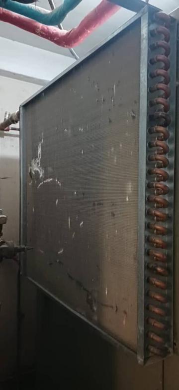 رفع نقص کوئل هواساز خوابگاه شهید مطهری